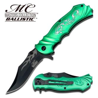 Spring Asst Fantasy Folding Knife MC-A003GN by SKD Exclusive Collection