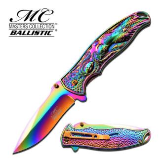 Masters Collection Spring Assisted Knife Titanium Coated