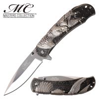MC-A055BK - MASTERS COLLECTION EAGLE SPRING ASSISTED KNIFE