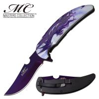 MC-A056WP - MASTERS COLLECTION  DRAGON SPRING ASSISTED KNIFE 4
