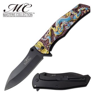 Masters Collection Spring Assisted Dragon Knife