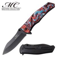 MC-A059RD - MASTERS COLLECTION DRAGON SPRING ASSISTED KNIFE