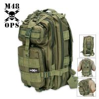 MG019GRN - 48 Ops Tactical Assault Backpack OD