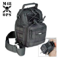MG020BLK - M48 OPS Tactical Military Bag - Black