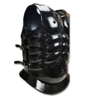 MK-453BK - Roman Conqueror Muscle Cuirass Black Steel Breastplate Medieval Armor