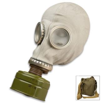 Russian SMS Gas Mask with Filter and Carry on Bag