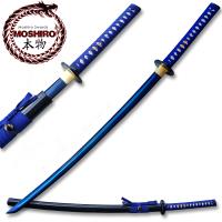 MS-4017BL - MOSHIRO 1045 High Carbon Steel Blue Blade  Katana