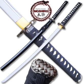 Moshiro 1045 High Carbon Steel Black Glossy Scabbard