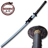 MS-64822-5GY - MOSHIRO 1095 High Carbon Steel Grey Glossy Scabbard
