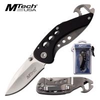 MT-1016BK - Mtech USA MT-1016BK Folding Knife with Waterproof Case