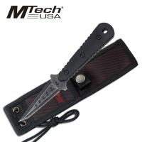 MT-20-37BK - Mtech USA MT-20-37BK Fixed Blade Knife 7.5&quot; Overall