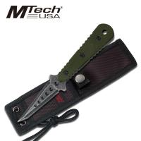 MT-20-37GN - MTech USA MT-20-37GN FIXED BLADE KNIFE 7.5&quot; OVERALL