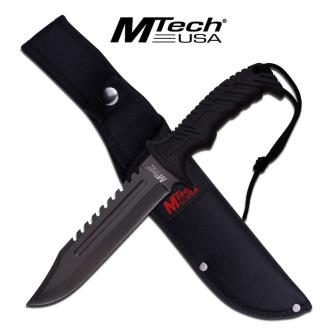 Mtech USA MT-20-57BK Fixed Blade Knife 12.5" Overall