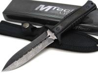 MT-20-74BW - MTech USA Combat Dragoon Double Edge Spear Knife Survival Tactical Duty Blade