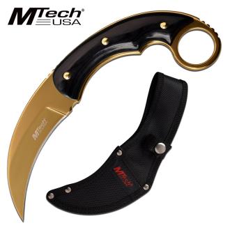 Mtech USA MT-20-84GD Fixed Blade Knife Karambit