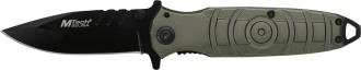 Mtech USA Tactical Folding Knife Gunmetal Grey Circle Pattern Handle