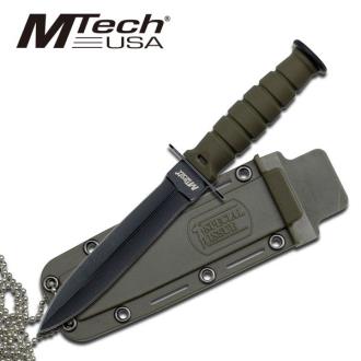 Tactical Fixed Blade Knife MT-632DGN by MTech USA