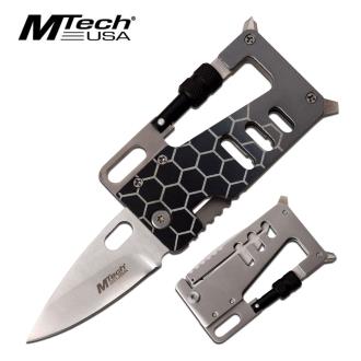 Mt-989gy Mtech Usa Folding Knife 3.25 Closed