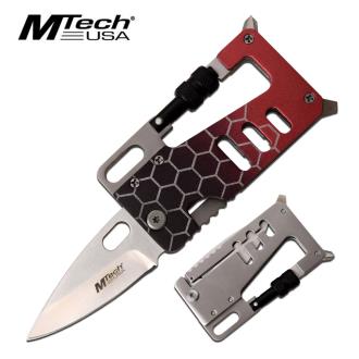 Mt-989rd Mtech Usa Folding Knife 3.25 Closed