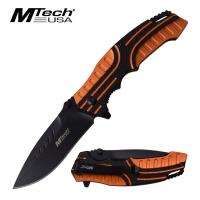 MT-1002OR - MTECH USA MT-A1002OR SPRING ASSISTED KNIFE