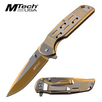 Mtech USA MT-A1019GD Spring Assisted Knife
