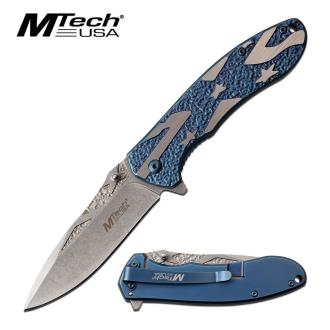 Mtech USA MT-A1023CBL Spring Assisted Knife