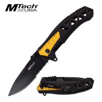 Mtech USA MT-A1026YL Spring Assisted Knife