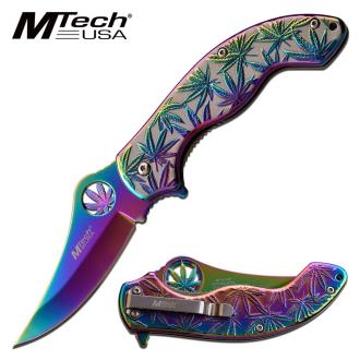 Mtech USA MT-A1172RB Spring Assisted Knife