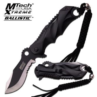 Mtech USA Spring Assisted Knife Black