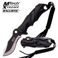 MT-A808BK - MTECH USA  SPRING ASSISTED KNIFE BLACK