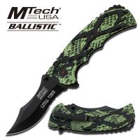 MT-A809GN - Spring Assisted Knife - MT-A809GN by MTech USA