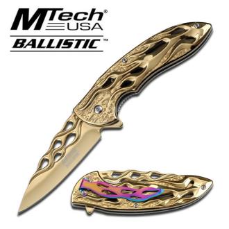 Spring Assisted Knife - MT-A822GD by MTech USA