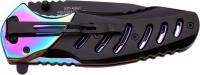 MT-A841RB - MTech USA Titanium Bolster Ballistic Tac Knife Spring Assisted