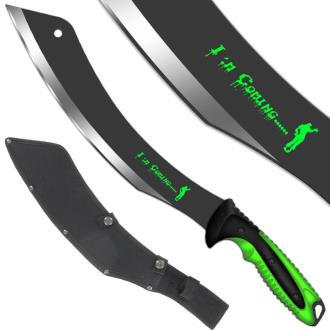 Coming to Get You Anodized Full Tang Parang Machete