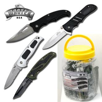 Assorted Knives In Pop Jar - MU-1114 by Master USA