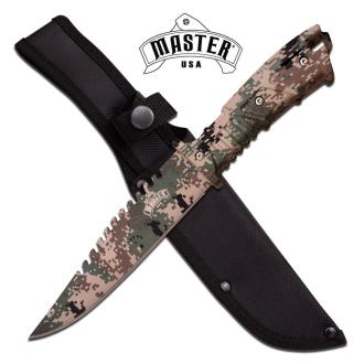 Master USA MU-1146DG Fixed Blade Knife 10 Overall