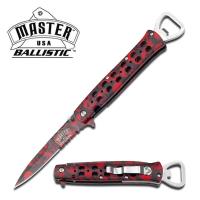 MU-A004RD - Spring Assisted Knife - MU-A004RD by Master USA