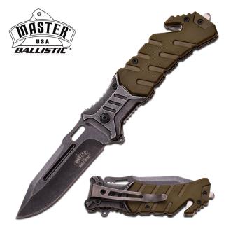 Master USA MU-A022GN Spring Assisted Knife