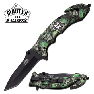 Master USA MU-A031GN Spring Assisted Knife