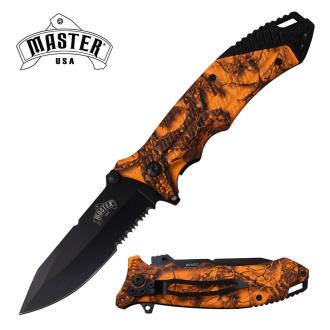 Master USA MU-A052OR Spring Assisted Knife
