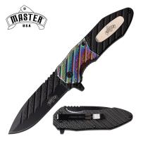 MU-A059RB GREAT VALUE KNIFE - MASTER USA MU-A059RB SPRING ASSISTED KNIFE