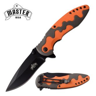 Master USA MU-A061OR Spring Assisted Knife
