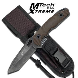Tactical Fixed Blade Knife MX-8110BN by MTech USA Xtreme