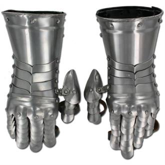 Medieval Knight Gauntlets Functional Armor Gloves