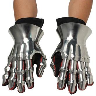 Medieval Renaissance Functional Hourglass Gauntlets Set