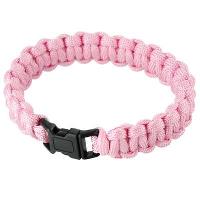 PB02 - Bracelet Survival Paracord Bubblegum Pink Stylish