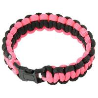 PB07 - Type III Paracord Bracelet Watermelon Pink