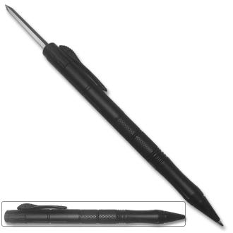 Tactical Executive Auto Pen Knife Black