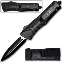 OTF2030 - USA Raptor OTF Switchblade Knife Double Edge Knife