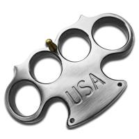 P56SL - USA Heavy Duty Silver Paperweight Buckle Knuckle